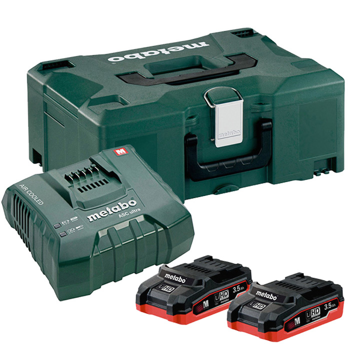 Metabo LiHD 2x3.5 Ah + ASC Ultra (685102000)